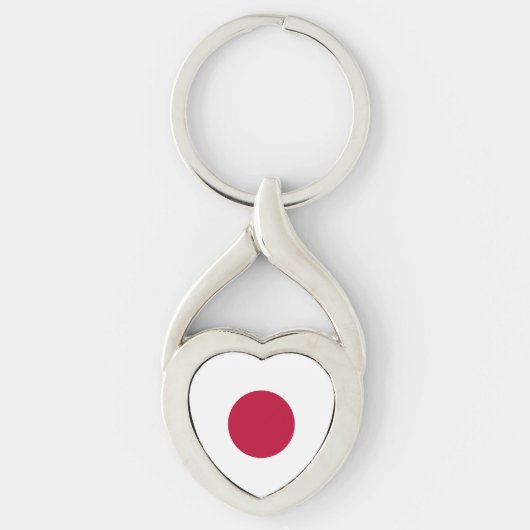 Porte-clés Drapeau du Japon (Devant)