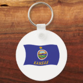 Porte-clés Drapeau du Kansas (Recto)