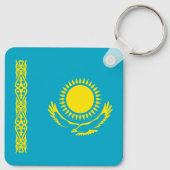 Porte-clés Drapeau du Kazakhstan (Dos)
