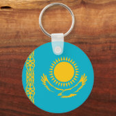 Porte-clés Drapeau du Kazakhstan (Recto)