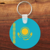 Porte-clés Drapeau du Kazakhstan (Recto)
