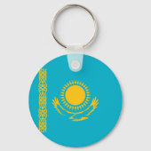 Porte-clés Drapeau du Kazakhstan (Verso)