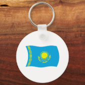 Porte-clés Drapeau du Kazakhstan (Recto)