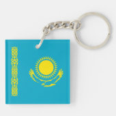 Porte-clés Drapeau du Kazakhstan (Dos)
