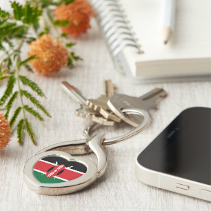 Porte-clés Drapeau du Kenya