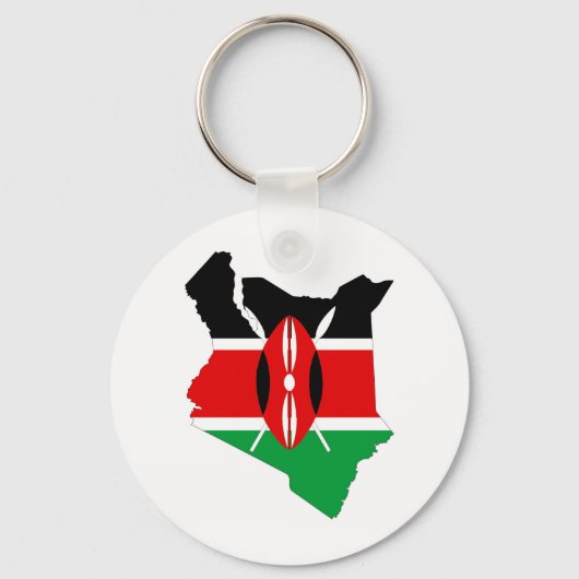 Porte-clés drapeau du kenya (Recto)