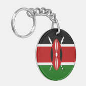 Porte-clés Drapeau du Kenya (Devant gauche)