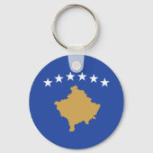 Porte-clés Drapeau du Kosovo (Verso)