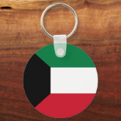 Porte-clés Drapeau du Koweït (Recto)