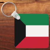 Porte-clés Drapeau du Koweït (Recto)