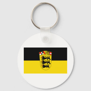 Porte-clés Drapeau du Land de Bade-Wurtemberg