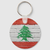 Porte-clés Drapeau du Liban (Recto)