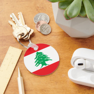 Porte-clés Drapeau du Liban