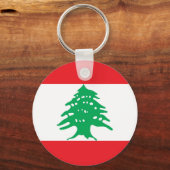 Porte-clés Drapeau du Liban (Recto)