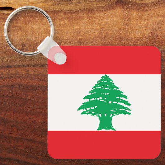 Porte-clés Drapeau du Liban (Recto)