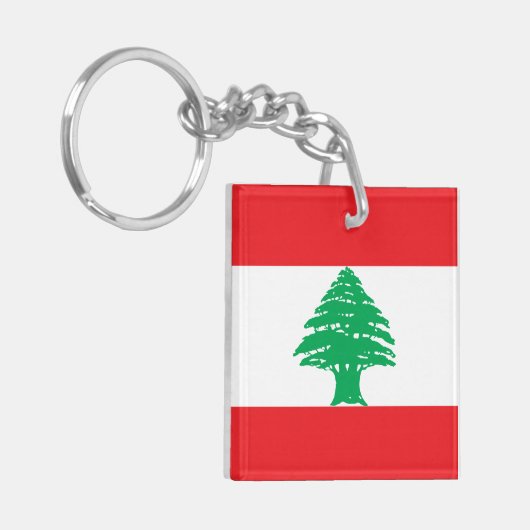 Porte-clés Drapeau du Liban (Devant gauche)