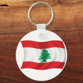 Porte-clés Drapeau du Liban (Recto)