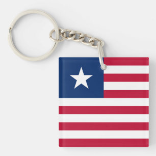 Porte-clés Drapeau du Liberia