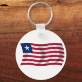 Porte-clés Drapeau du Libéria (Recto)