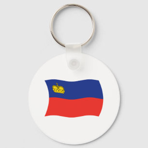 Porte-clés Drapeau du Liechtenstein