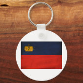 Porte-clés Drapeau du Liechtenstein (Recto)