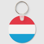 Porte-clés Drapeau du Luxembourg (Verso)