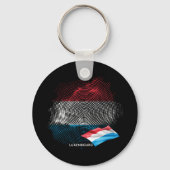 Porte-clés drapeau du Luxembourg (Recto)