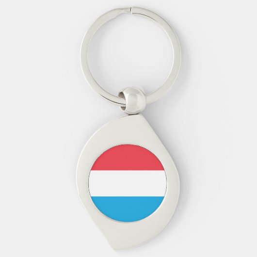 Porte-clés Drapeau du Luxembourg (Devant)
