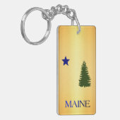 Porte-clés Drapeau du Maine (1901) (Devant gauche)