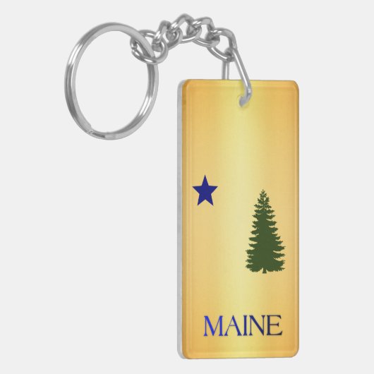 Porte-clés Drapeau du Maine (1901) (Devant gauche)