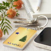 Porte-clés Drapeau du Maine (1901) (Devant droit)