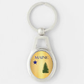 Porte-clés Drapeau du Maine (1901) (Devant)