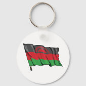 Porte-clés Drapeau Du Malawi (Verso)