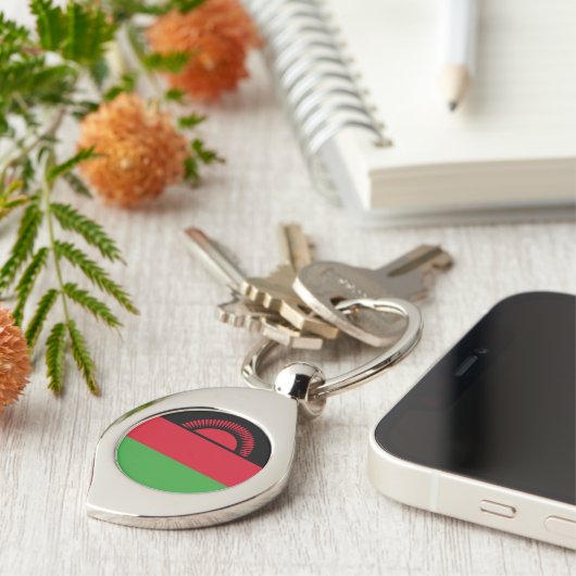 Porte-clés Drapeau du Malawi (Côté )