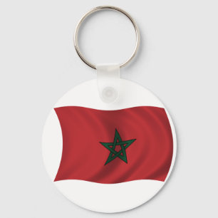 Porte-clés Drapeau du Maroc