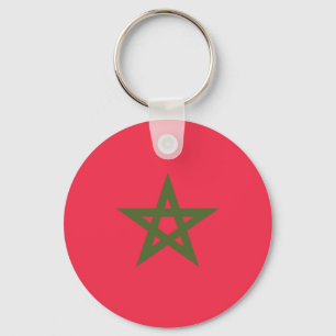 Porte-clés Drapeau du Maroc