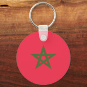 Porte-clés Drapeau du Maroc (Recto)