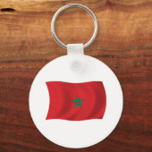 Porte-clés Drapeau du Maroc (Recto)