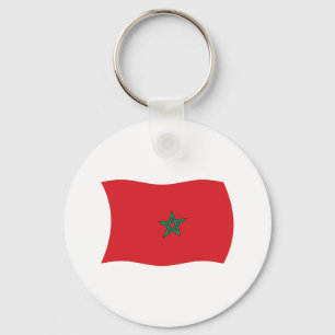 Porte-clés Drapeau du Maroc