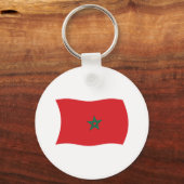 Porte-clés Drapeau du Maroc (Recto)