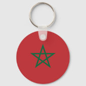 Porte-clés Drapeau du Maroc (Verso)