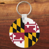 Porte-clés Drapeau du Maryland (Recto)