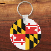 Porte-clés Drapeau du Maryland (Recto)