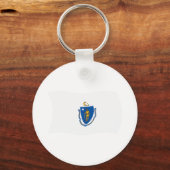 Porte-clés Drapeau du Massachusetts (Recto)