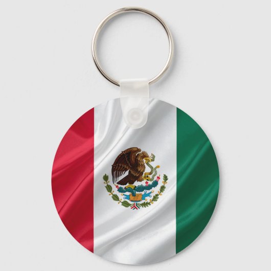Porte-clés Drapeau du Mexique (Recto)