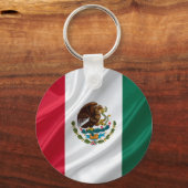 Porte-clés Drapeau du Mexique (Recto)