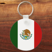 Porte-clés Drapeau du Mexique (Recto)