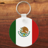 Porte-clés Drapeau du Mexique (Recto)