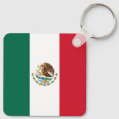Porte-clés Drapeau du Mexique, Bandera de la République mexic (Dos)
