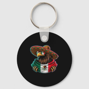 Porte-clés Drapeau du Mexique fierté mexicaine racines mexica